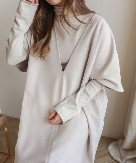 [OUTLET]caftan long tops/2color