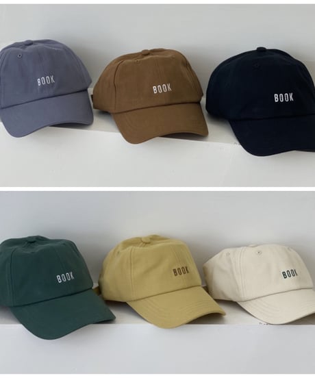 book cap/6color