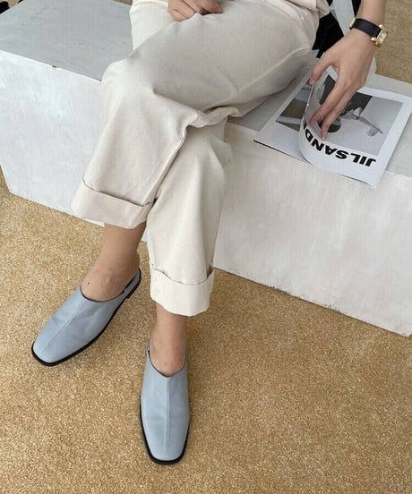 2way flat shoes/3color