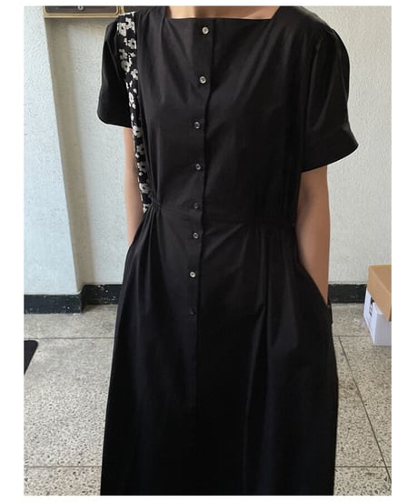 2way cotton one-piece/2color