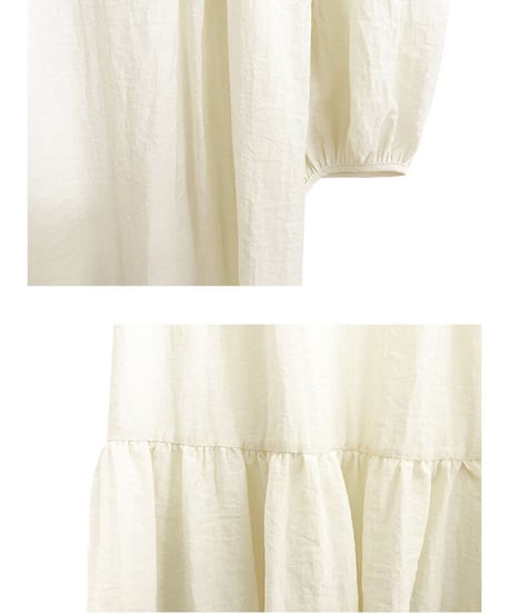 chiffon long dress/2color