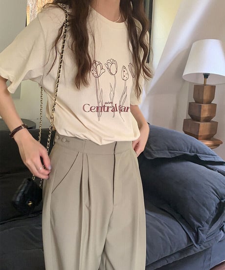 tulip tee/4color(ネコポス)