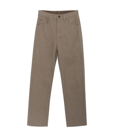 cropped color slim denim/3color