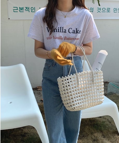 vanilla cake tee/3color