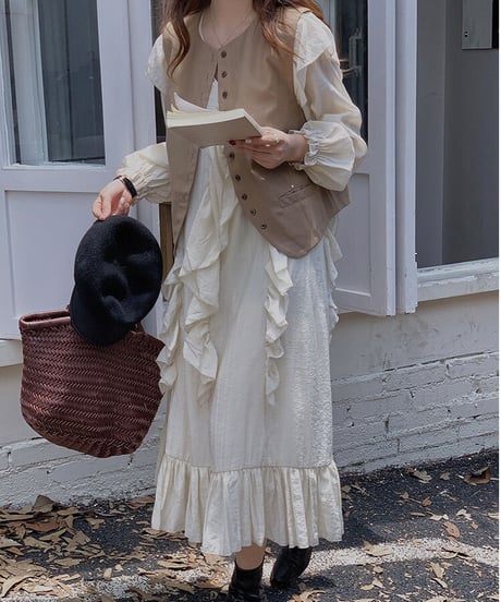 frill sweet dress