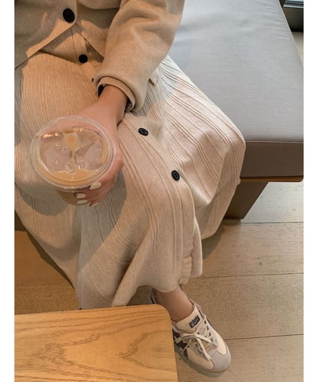 [OUTLET]lady knit set up/3color