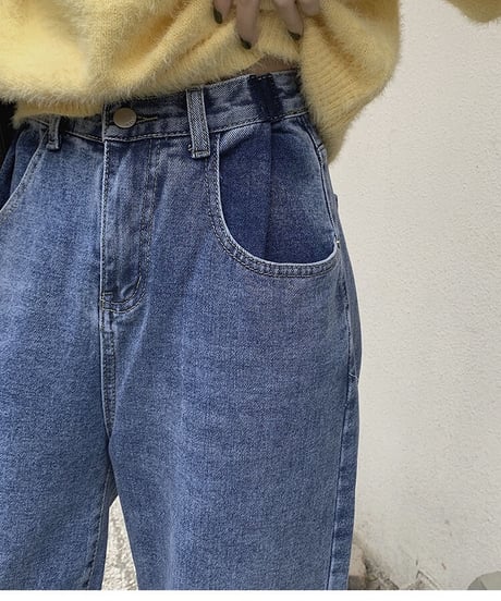 light straight denim