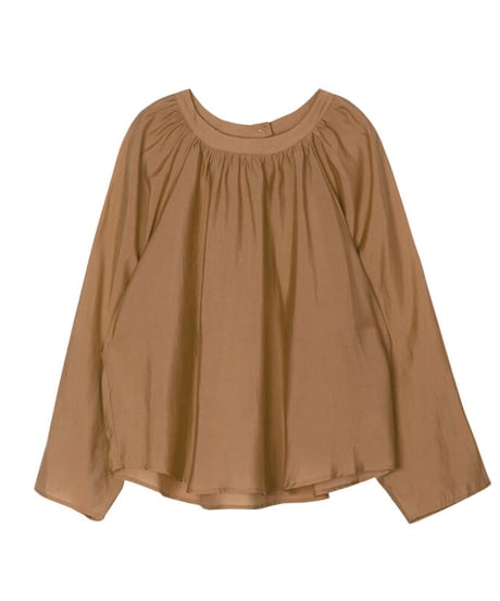 tencel satin blouse(ネコポス)