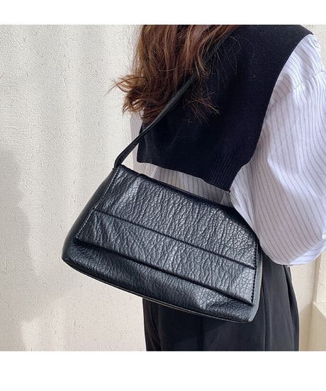 trapezium shoulder bag/3color