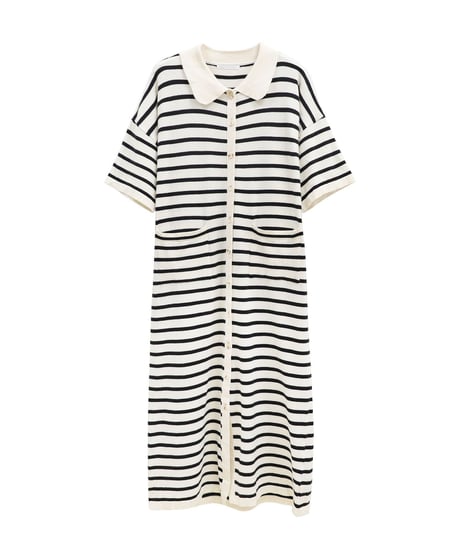 border long one-piece/2color