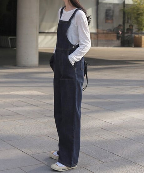 denim salopette