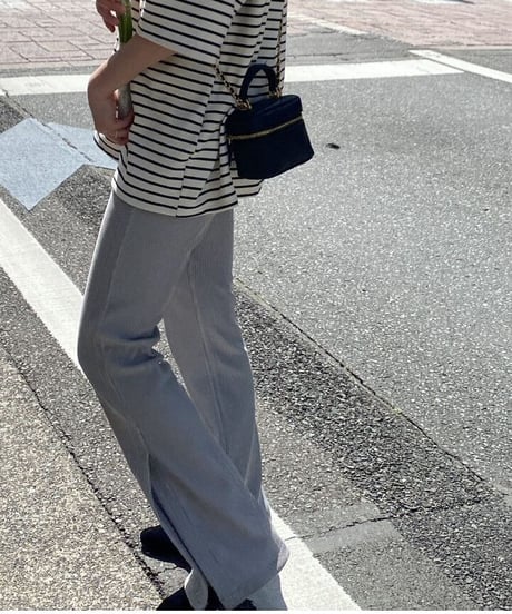 side slit lib pants/3color