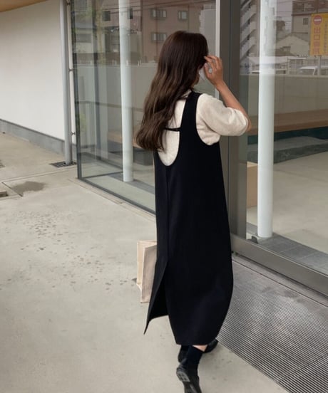 u neck sleeveless OP/2color