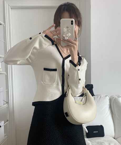 waist shape cardigan/3color