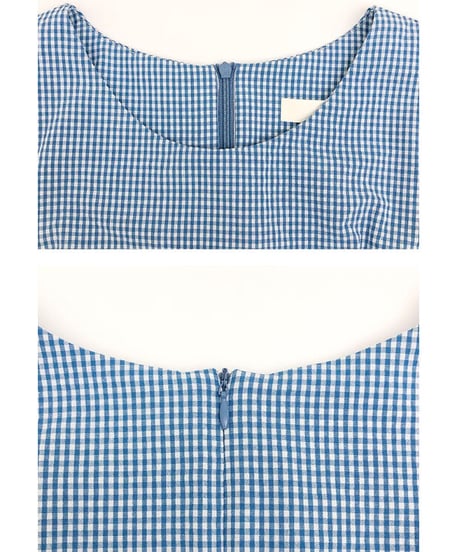 gingham check OP/4color