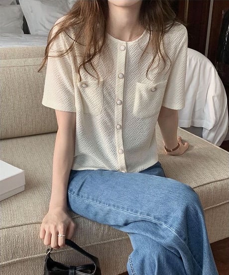 chic button tops(ネコポス)