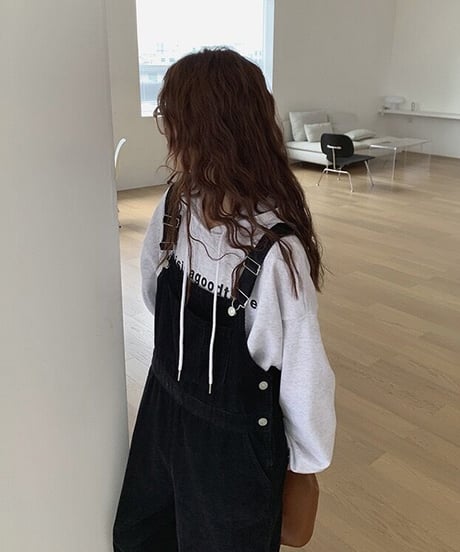 11w corduroy overall/2color