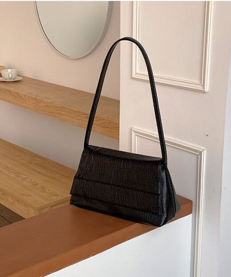 trapezium shoulder bag/3color