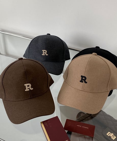 R logo cap/4color
