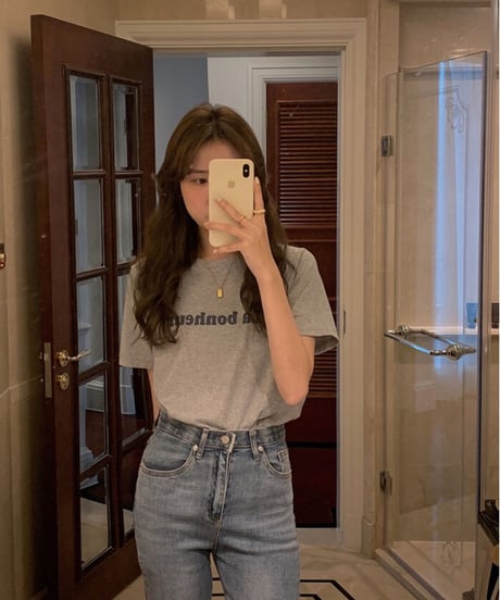 La bonheur tee/3color(ネコポス)