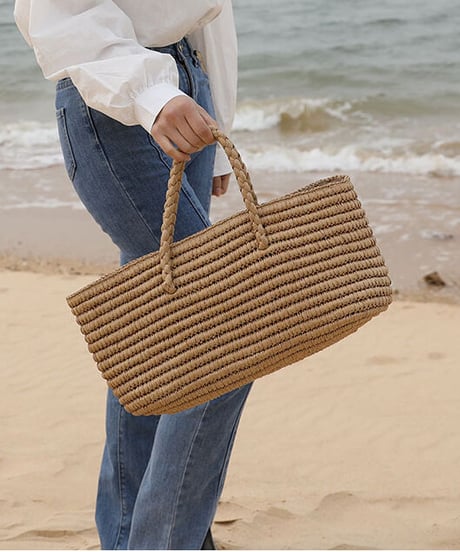 summer square tote bag