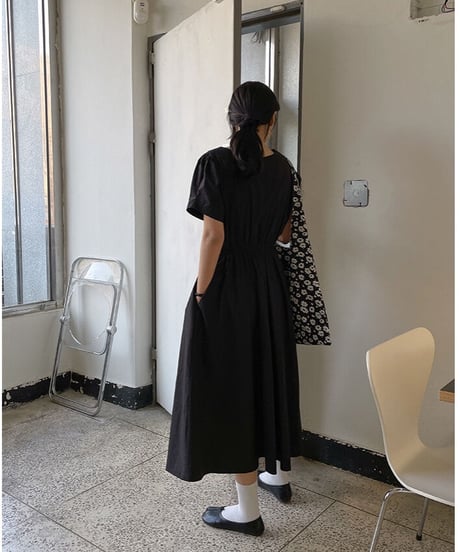2way cotton one-piece/2color
