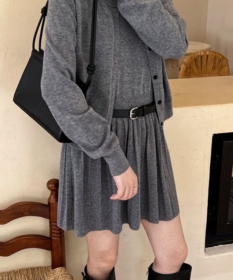 set up knit mini OP/2color | as.style