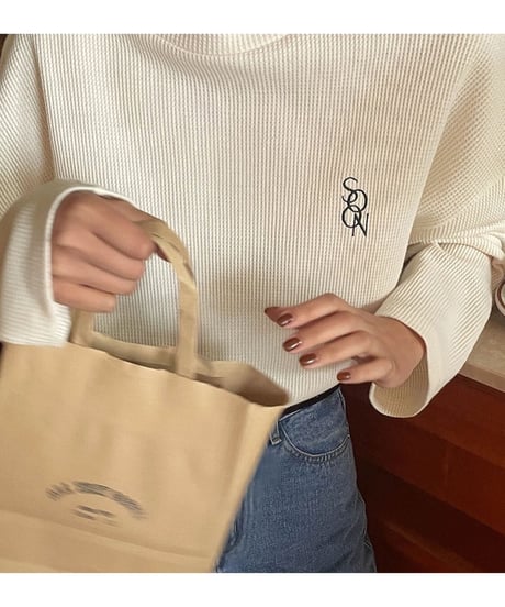 soon waffle long-T/2color