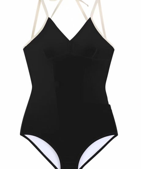 back open swim suit/2color