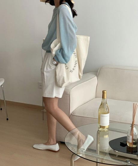[OUTLET]linen blend sheer long-T/3color(ネコポス)