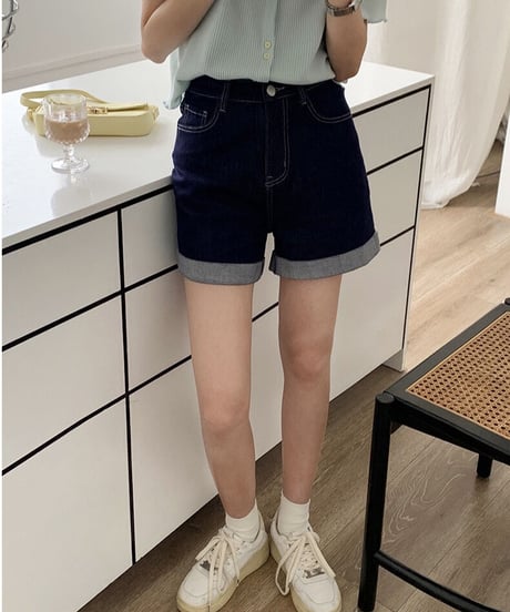 bermuda denim pants
