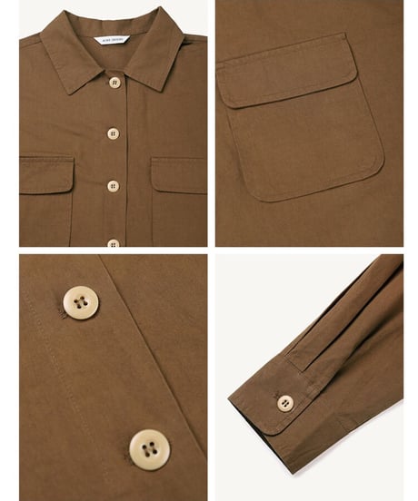 work shirt jacket/2color