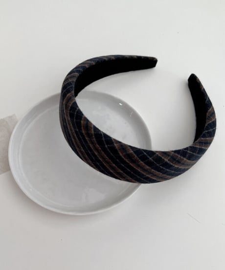 check headband /3color