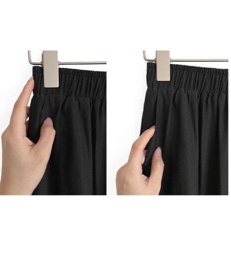 satin flare pants/2color