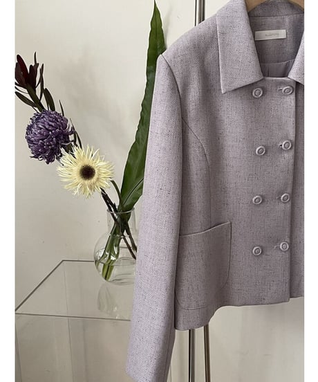 classical double button jacket/4color