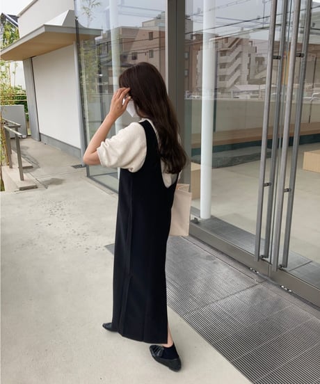 u neck sleeveless OP/2color