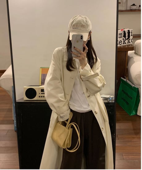 basic trench coat/2color