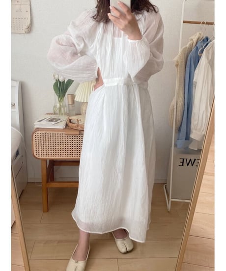 【original】3way sheer long OP/2color