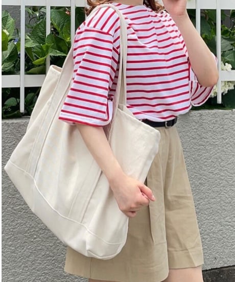 border flare tee/4color(ネコポス)