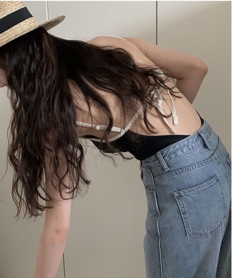 back open swim suit/2color