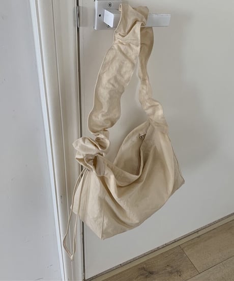shirring handle bag/3color(ネコポス)
