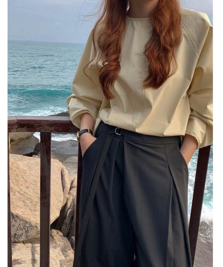 wrap wide slacks