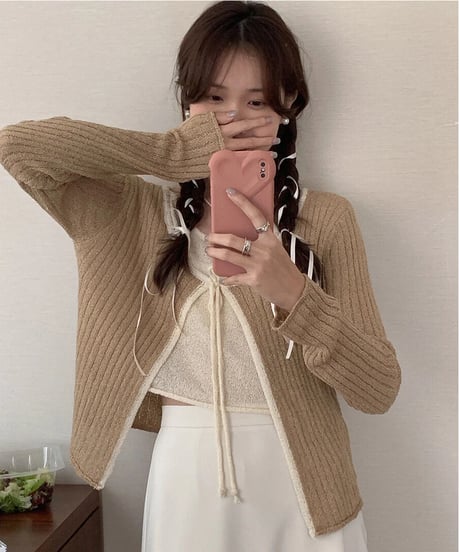 layer ribbon tops/2color