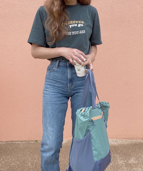 wherever logo T-shirt/2color(ネコポス)