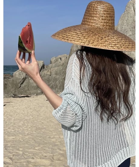 mesh loose summer kint/2color