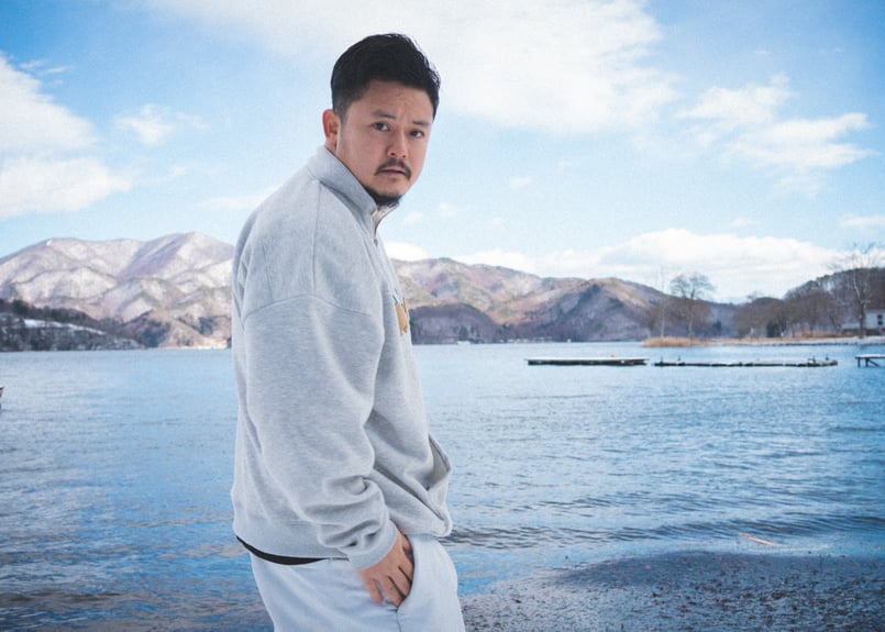 ハーフジップディープリラックスくまスウェット|The Sauna（ザ サウナ