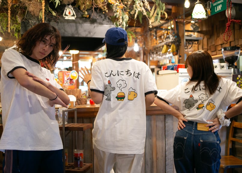 こんにちはTシャツ | The Sauna（ザ サウナ）のオンラインストア