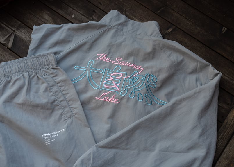 2025【KougoNewyork × The Sauna】刺繍大自然ジャケット | The