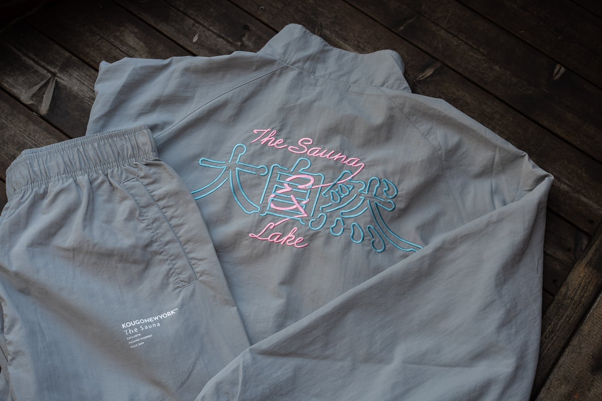 2025【KougoNewyork × The Sauna】刺繍大自然ジャケット | The