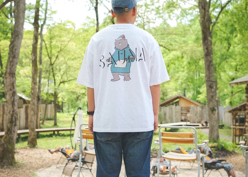 ポンチョクマ Tシャツ|The Sauna（ザ サウナ）のオンライン